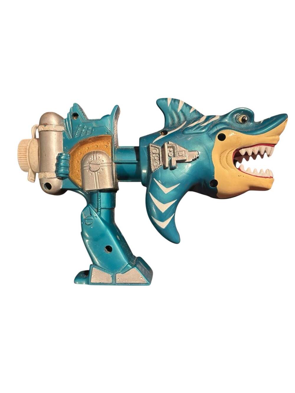 Vintage Mattel Street Sharks Squirting Shark Water Blaster Toy